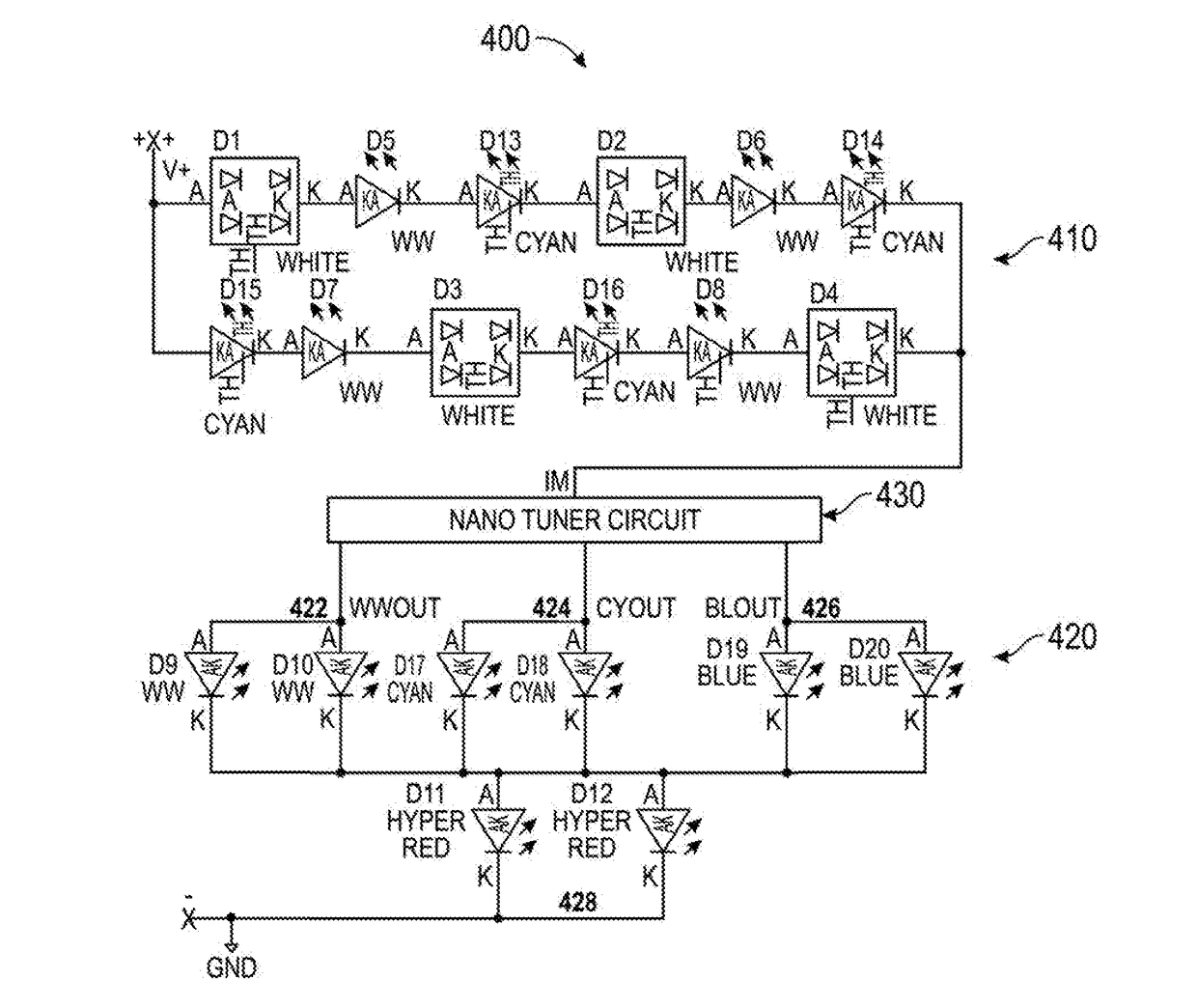 Systems and methods for controlling the spectral content of LED lighting devices