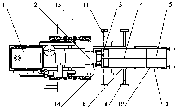 Male parent special rice transplanting machine for use in hybrid rice seed production and method of machine