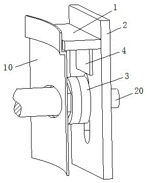 Auxiliary tool for installing foreside windscreen of passenger car