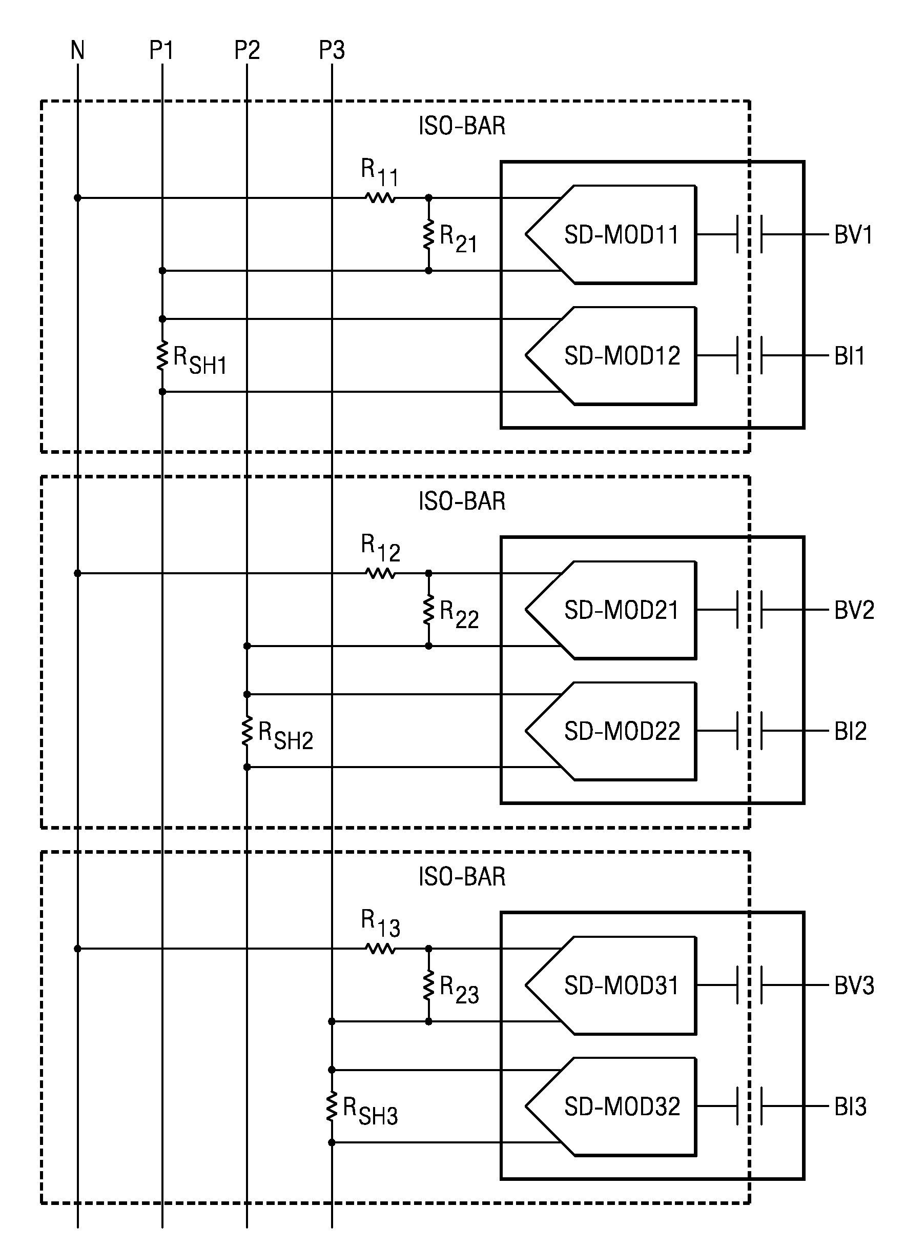 Poly phase solid state watt hour meters