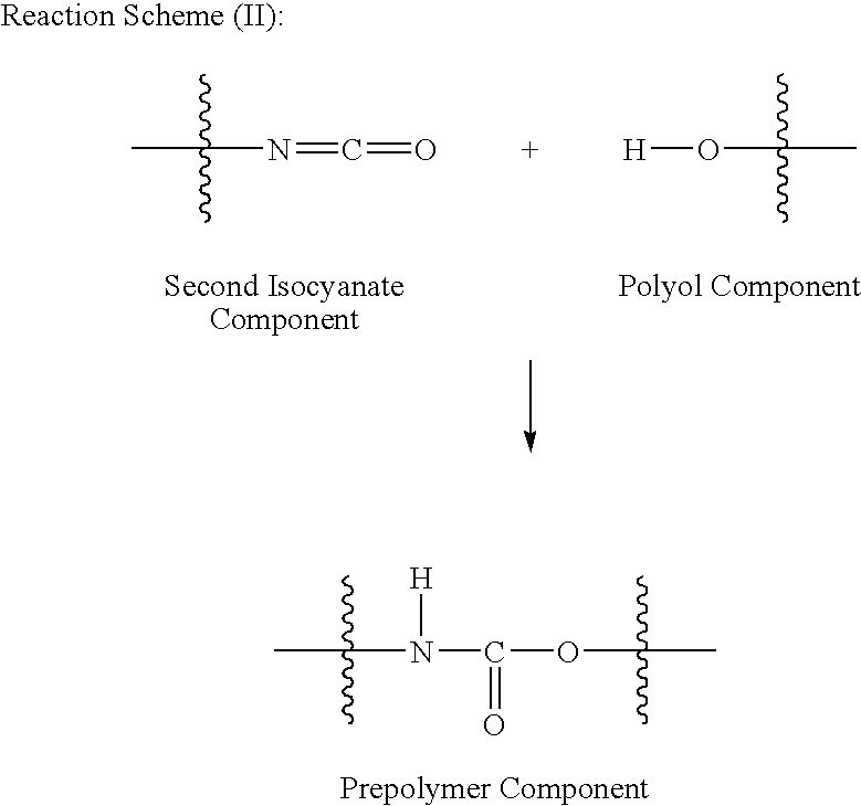 Prepolymer systems having reduced monomeric isocyanate contents