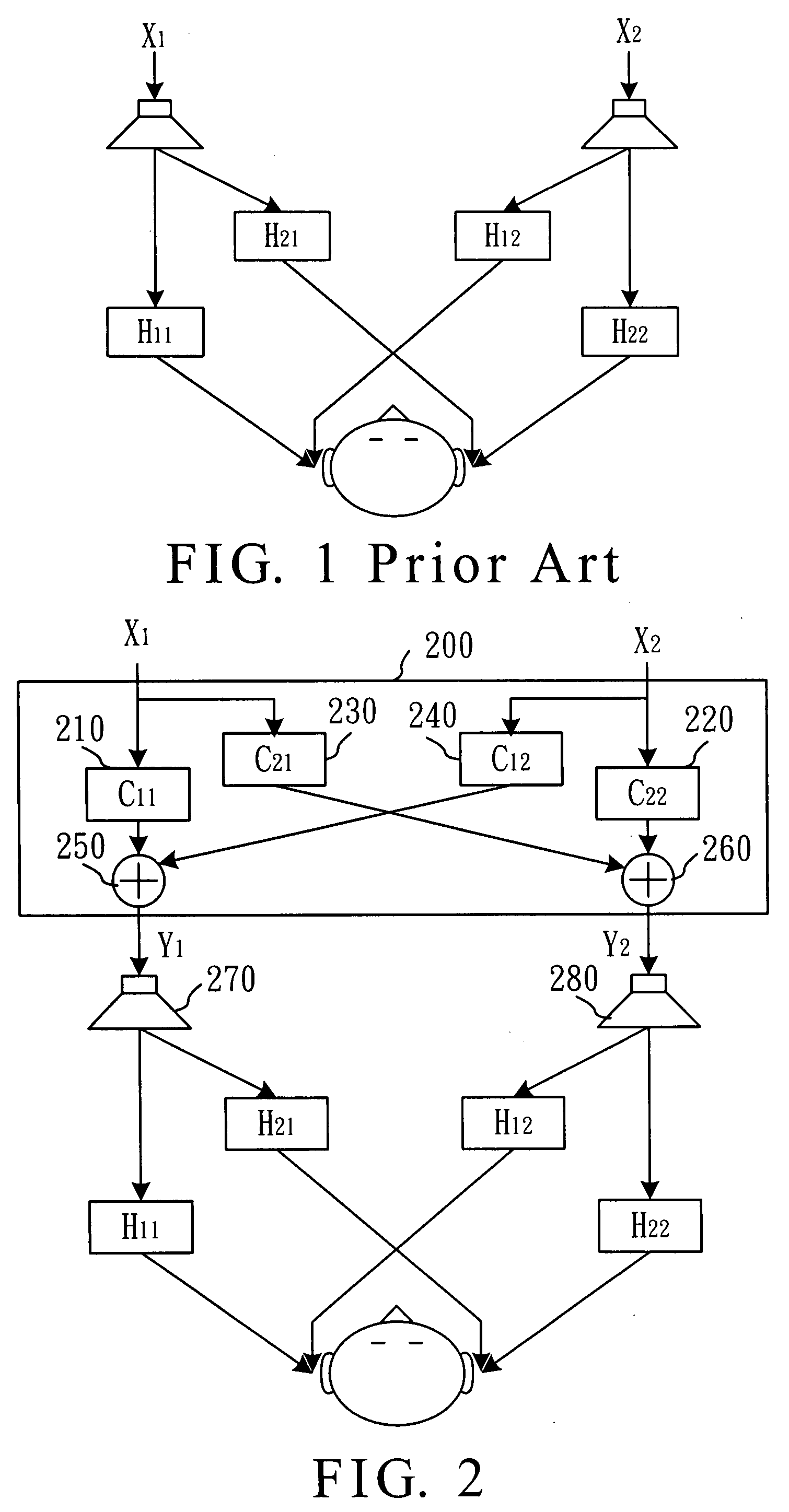 Crosstalk cancellation system with sound quality preservation and parameter determining method thereof