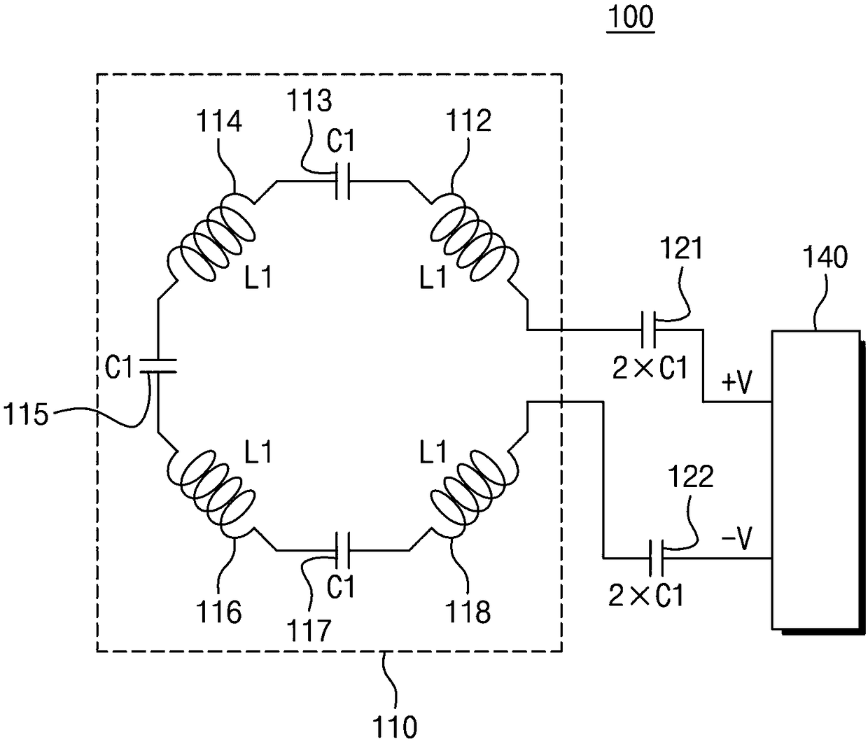 Induction coil structure and system for generating inductively coupled plasma