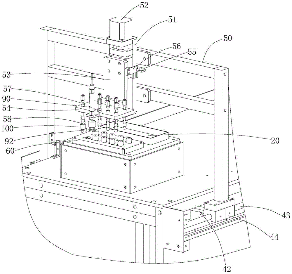 Automatic tin pick-up machine