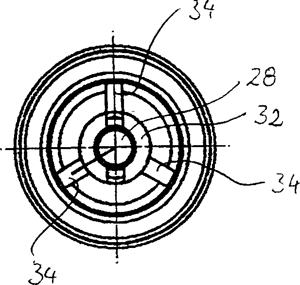 Piston for a hydraulic brake system and master cylinder equipped therewith