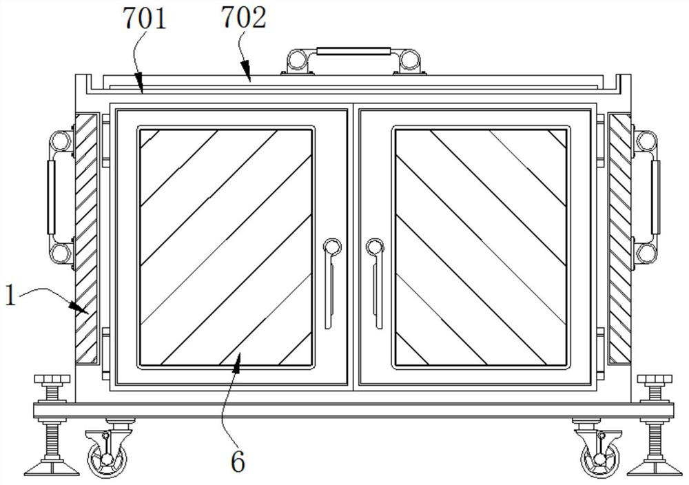 Pressurized water experiment equipment for geological exploration engineering