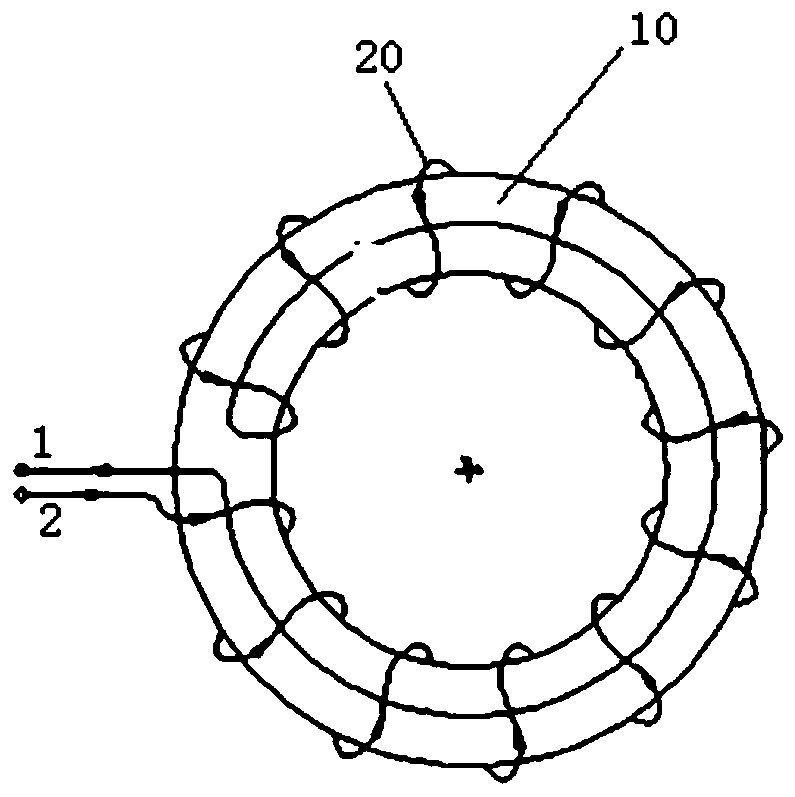 A self-checking electronic current transformer and its manufacturing method