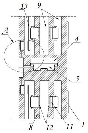 Efficient heat storage type fabricated building heat preservation wall