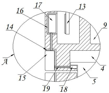 Efficient heat storage type fabricated building heat preservation wall