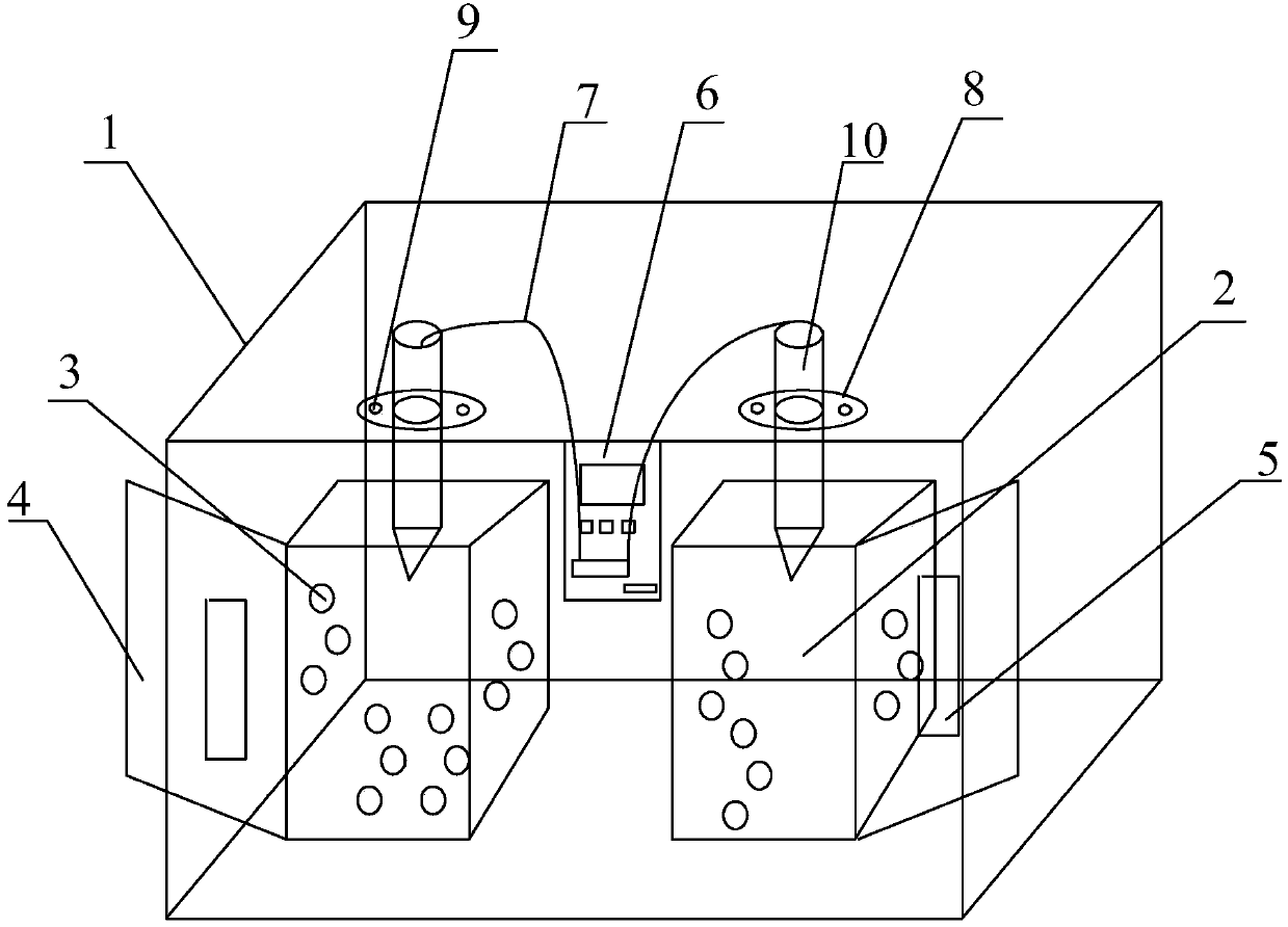 Plastic product detection device