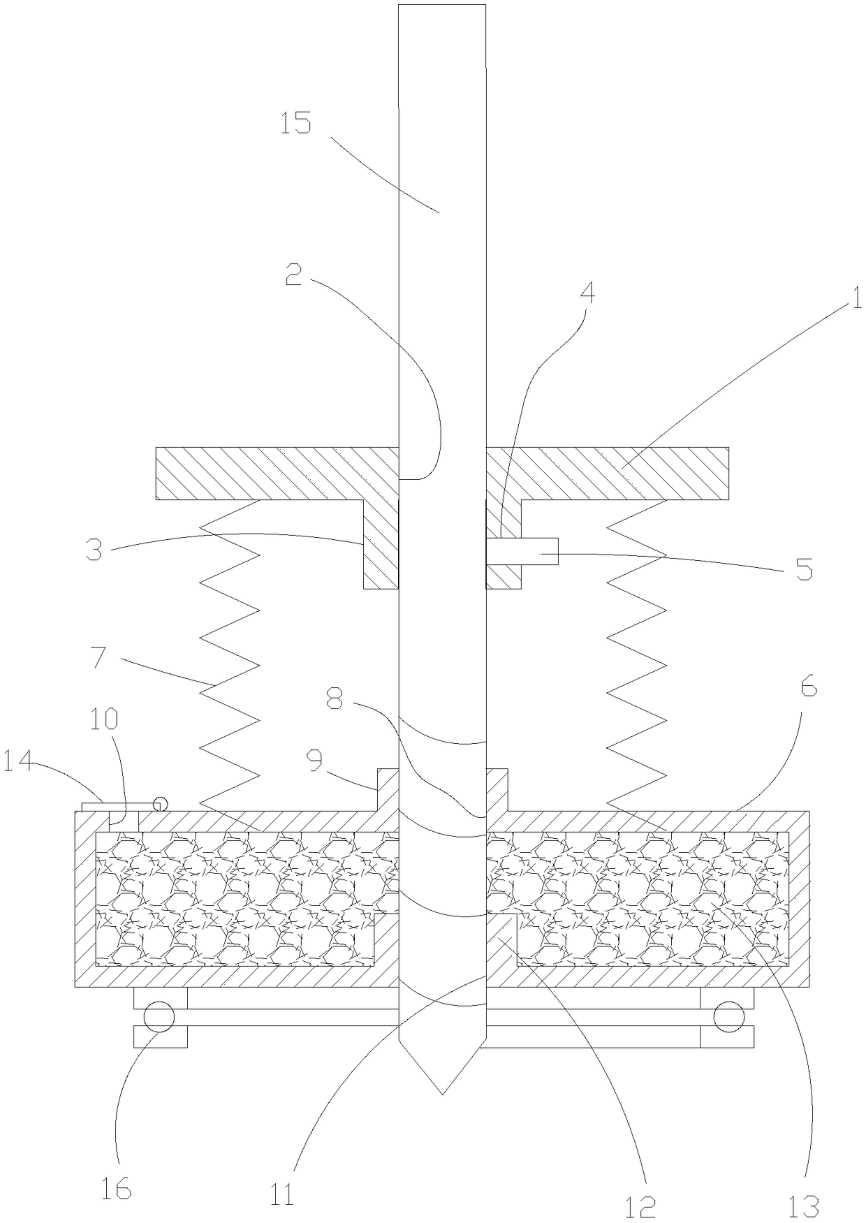 Wood door perforation cooling device