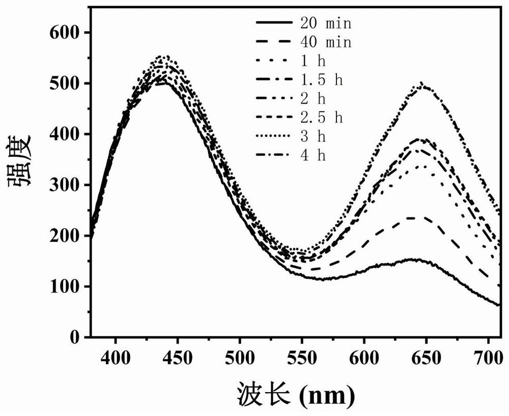 Preparation method of casein-protected gold and silver nanocluster and application of casein-protected gold and silver nanocluster in aureomycin detection