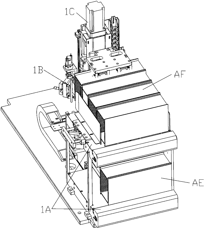 Tertiary optical detection machine for IC (integrated circuit) strips and operating method thereof