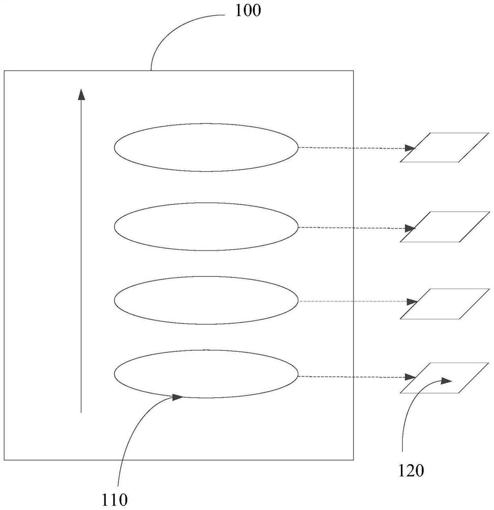 Method and device for determining focusing position of camera