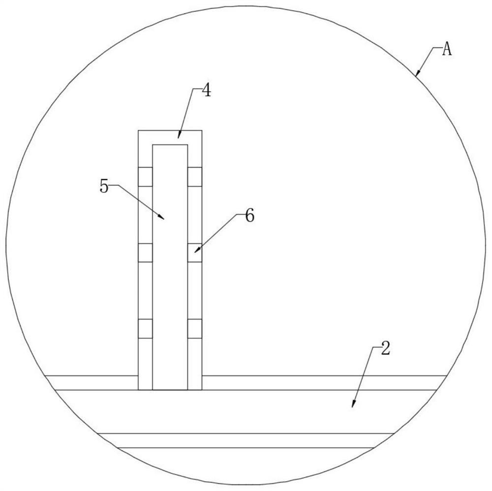 Cooling system of aerobic sewage treatment tank