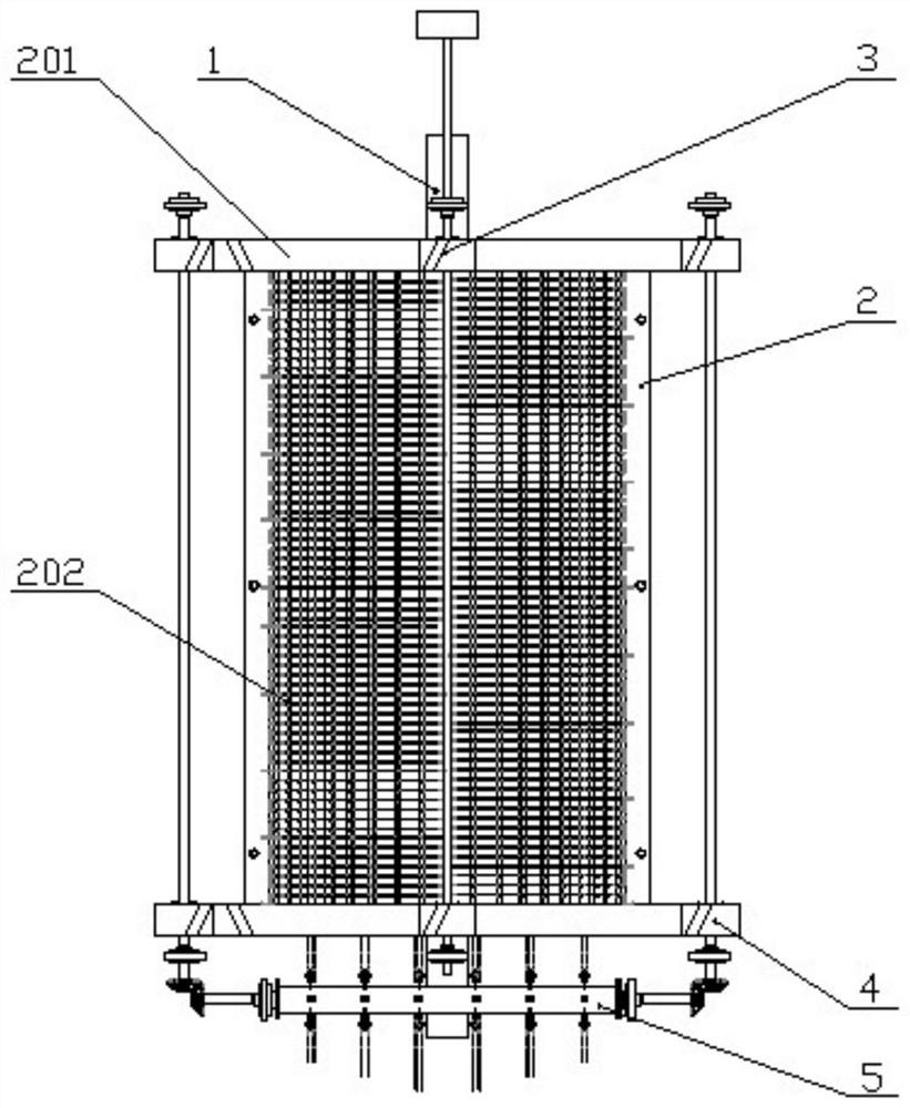 A high-speed centrifugal threshing device for a grain combine harvester