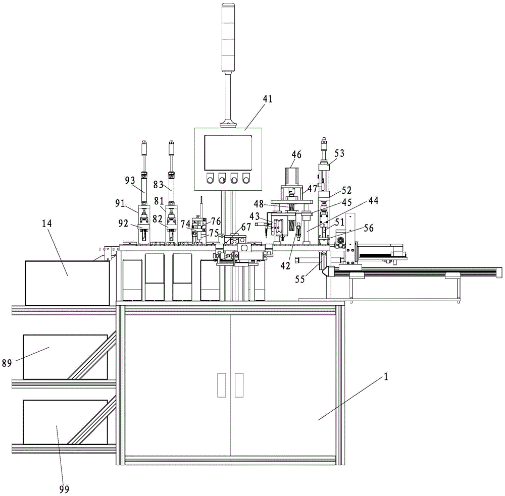 Integrated commutator detector and detection method thereof