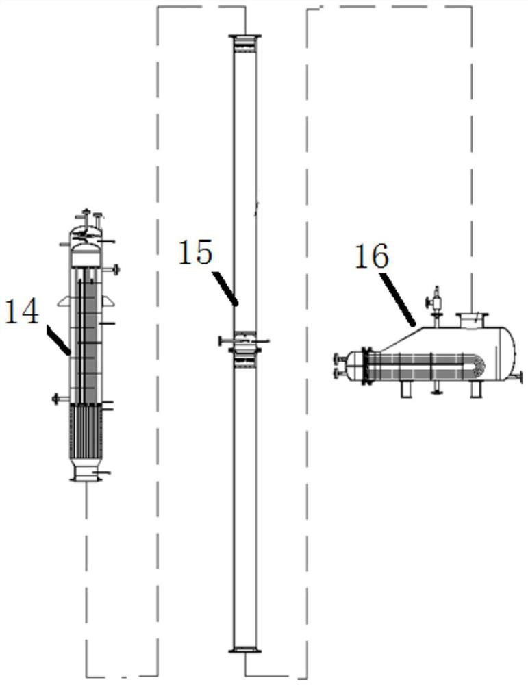 Rectification device for preparing electronic grade carbon tetrafluoride