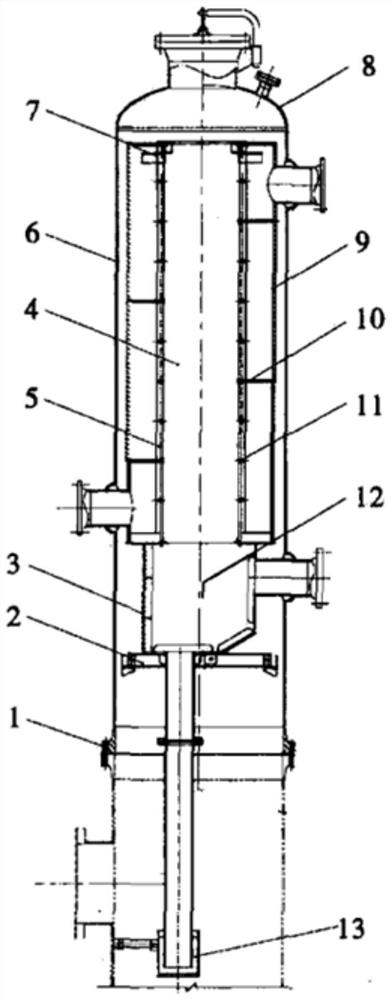 Rectification device for preparing electronic grade carbon tetrafluoride