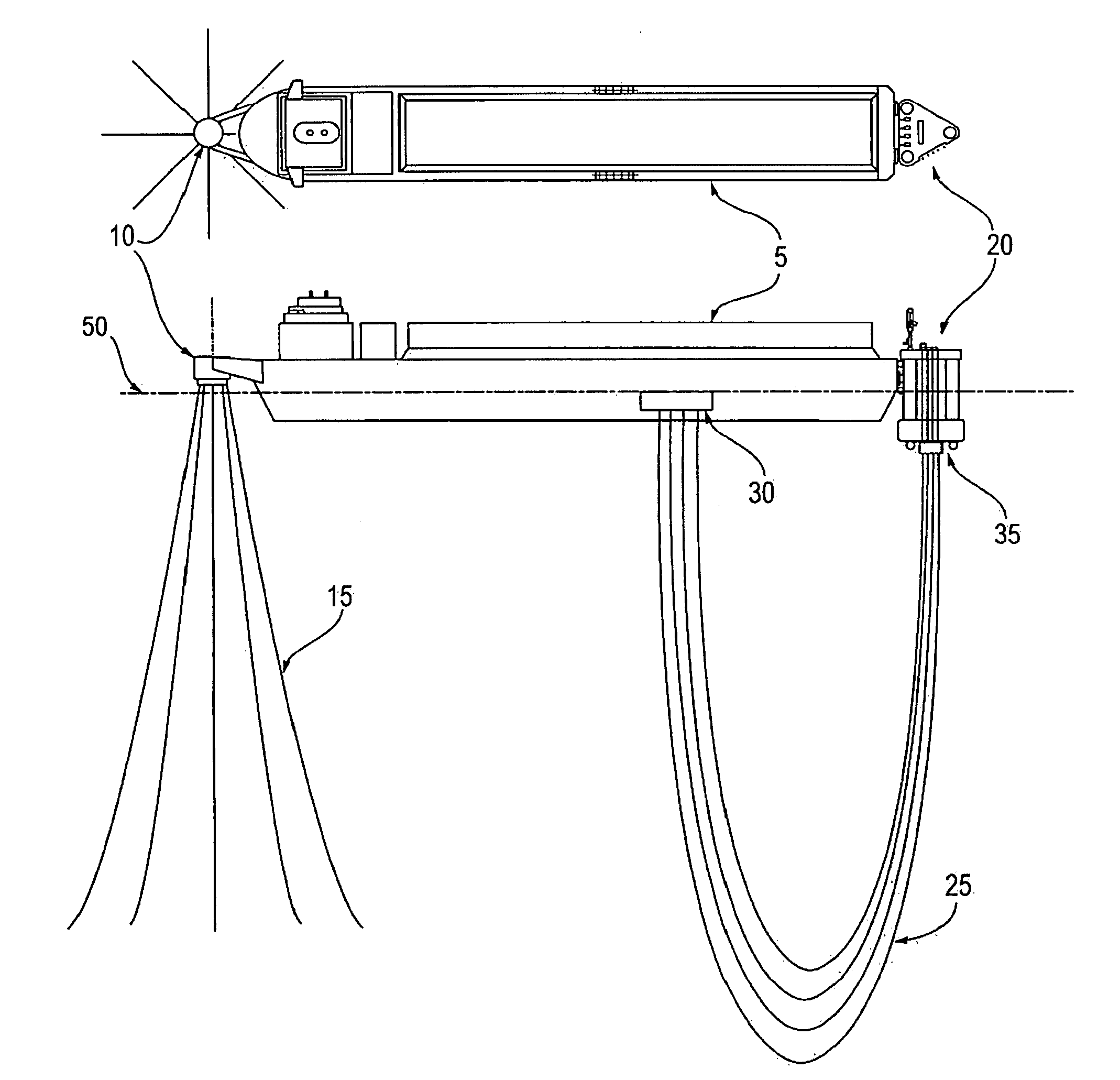 Process, vessel and system for transferring fluids between floating vessels using flexible conduit and releasable mooring system