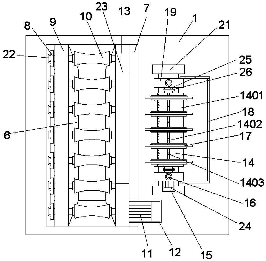 Efficient pipe cutting device