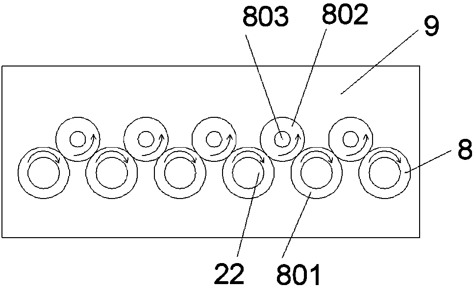 Efficient pipe cutting device