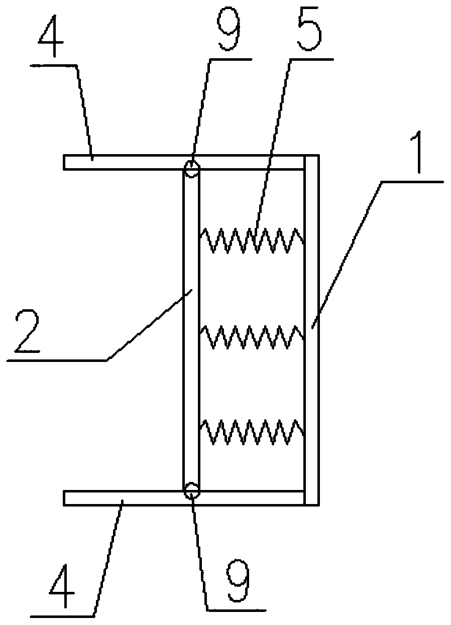 Tunnel blasting smoke emission device