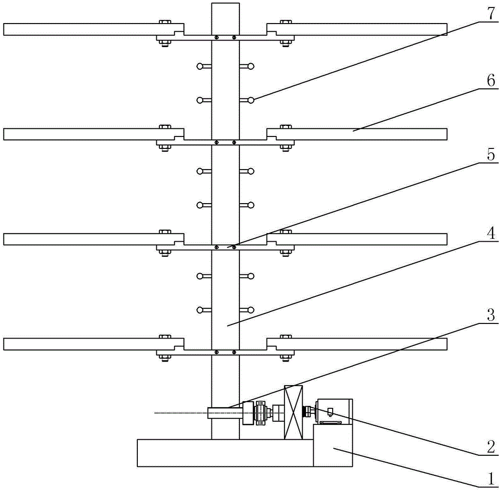 Rotary goods shelf