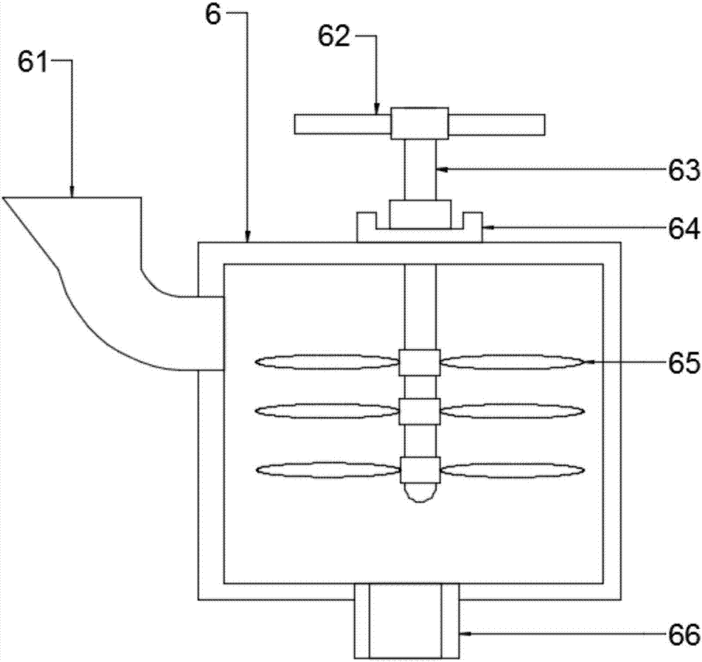 Agricultural tool for spraying pesticide to garden trees