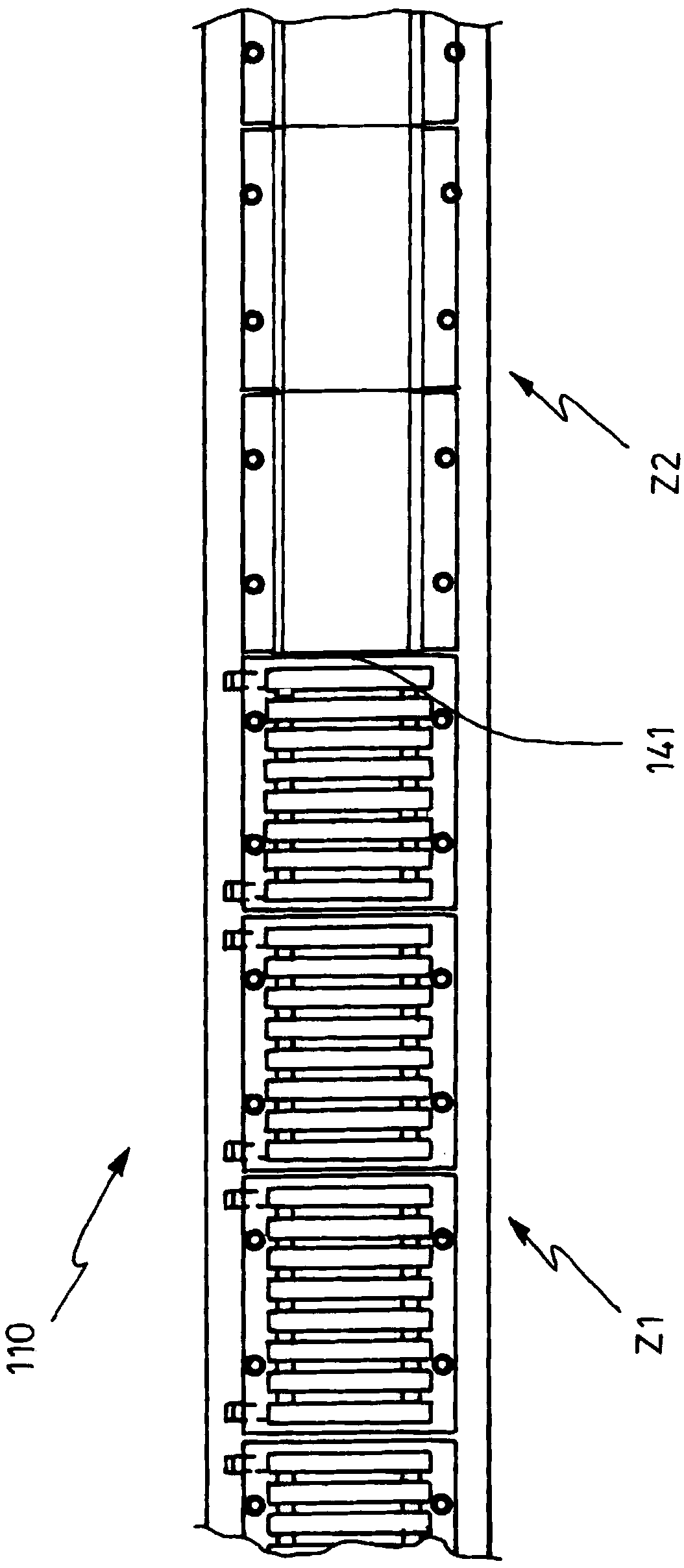 Pressing device for tire-building machines