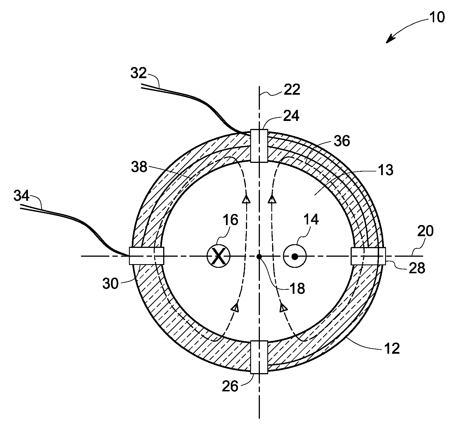 High sensitivity differential current transformer for insulation health monitoring