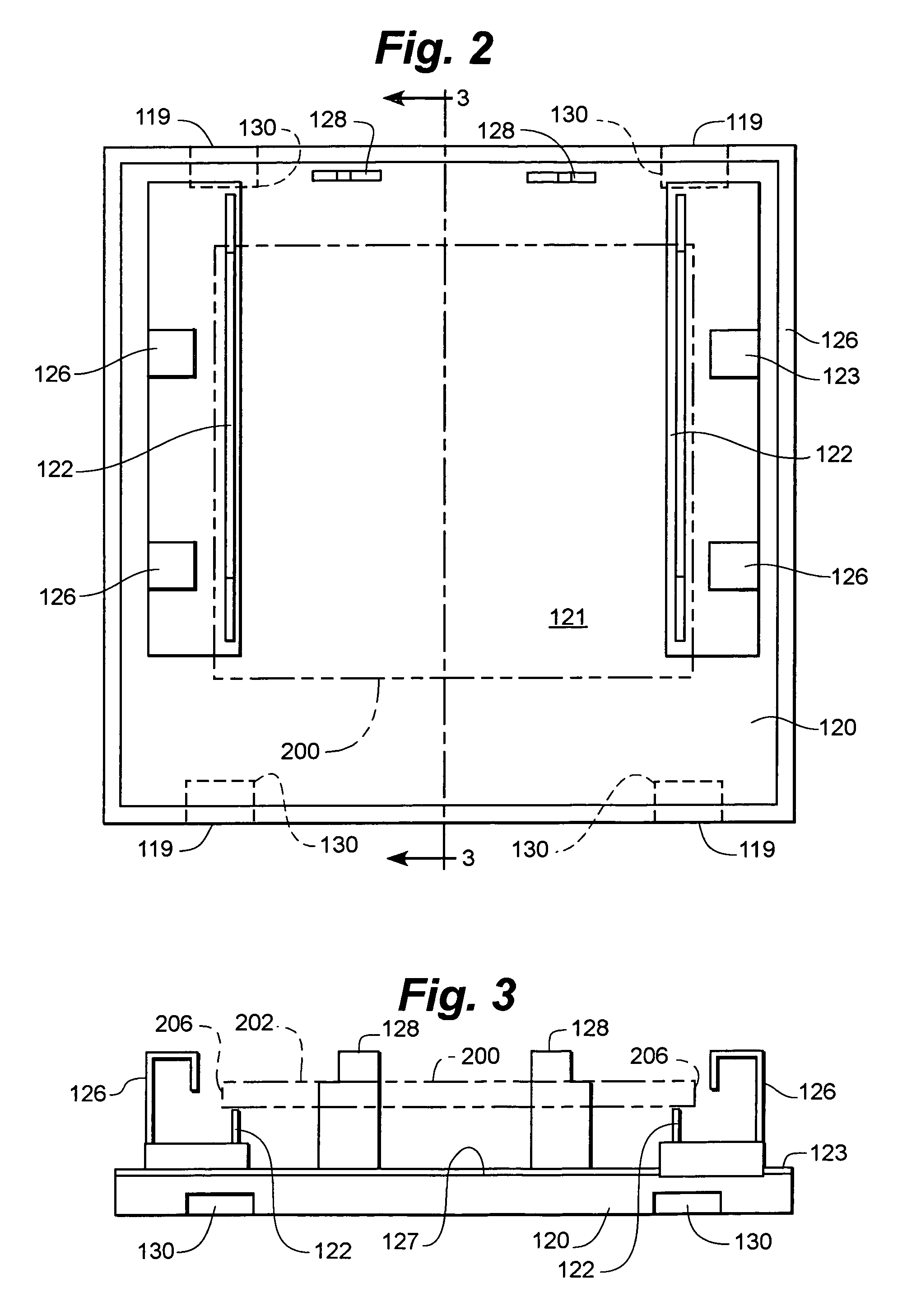 Reticle carrier including reticle positioning and location means