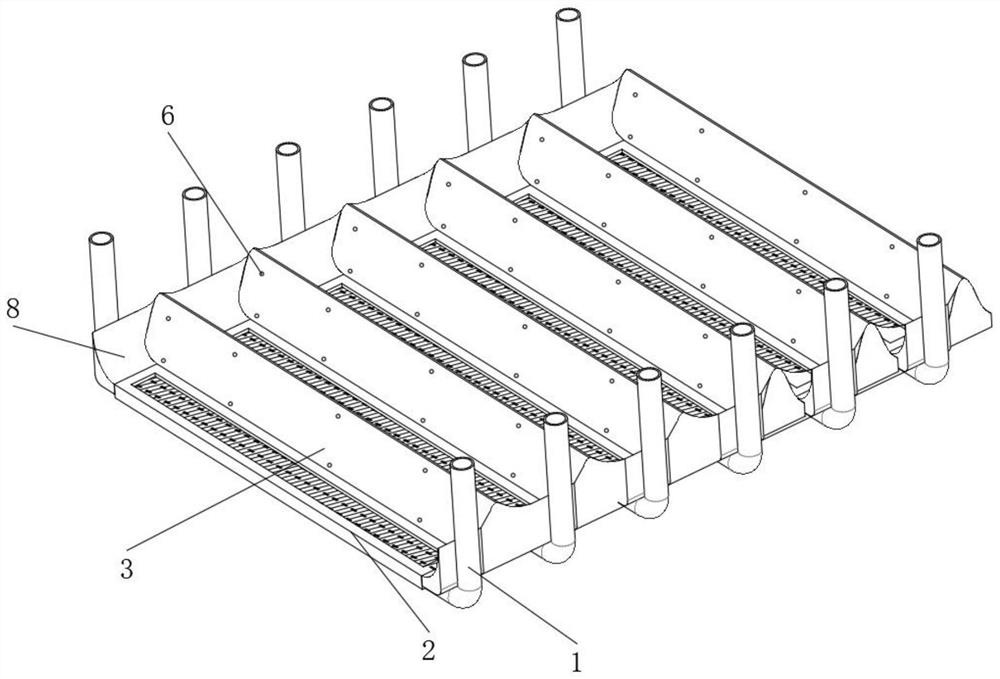 River bottom sludge treatment device and treatment method thereof