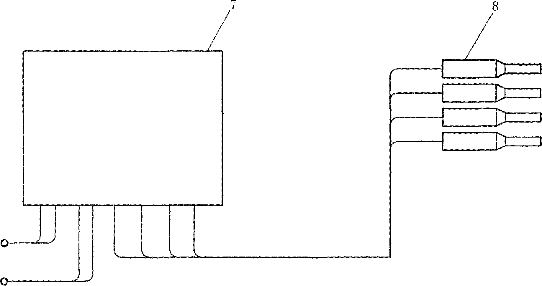 On-line ultrasound rotational flow descaling device for condenser