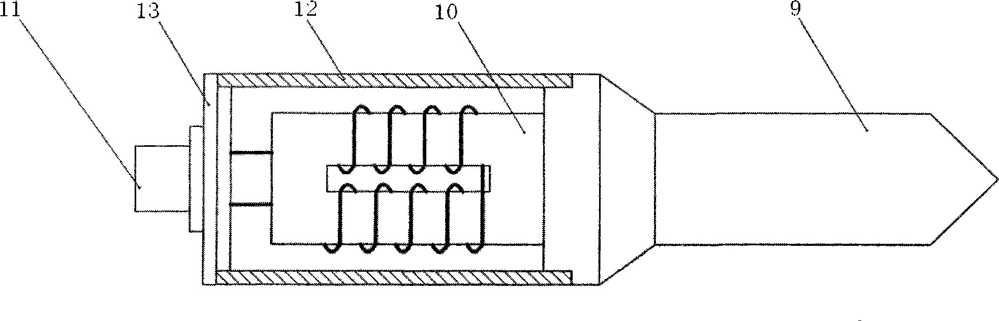 On-line ultrasound rotational flow descaling device for condenser