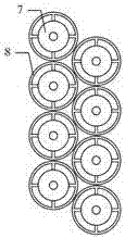 Display device of balancing of output current of battery pack