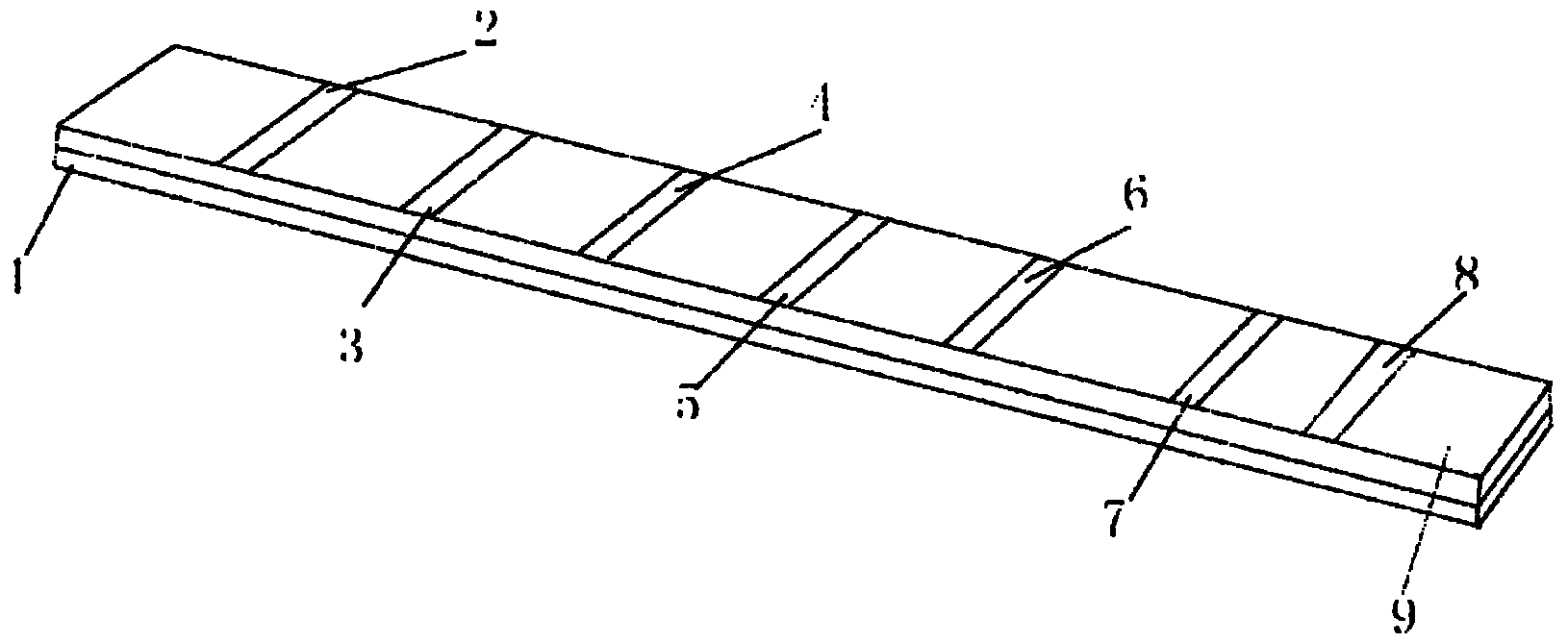 Syphilis cardiolipin and specific antibody IgG (Immunoglobulin G) immunoblotting kit and preparation method thereof