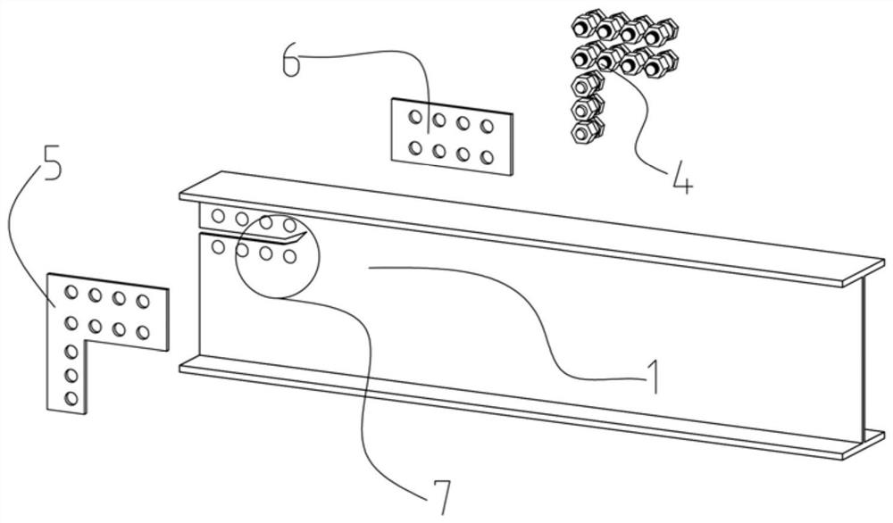 A low-level multi-storey assembled beam-column joint