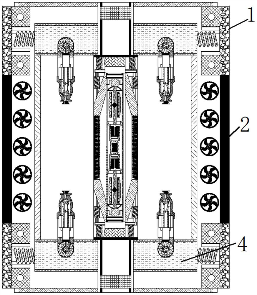 Fine particulate matter ventilation fan equipment based on convection principle