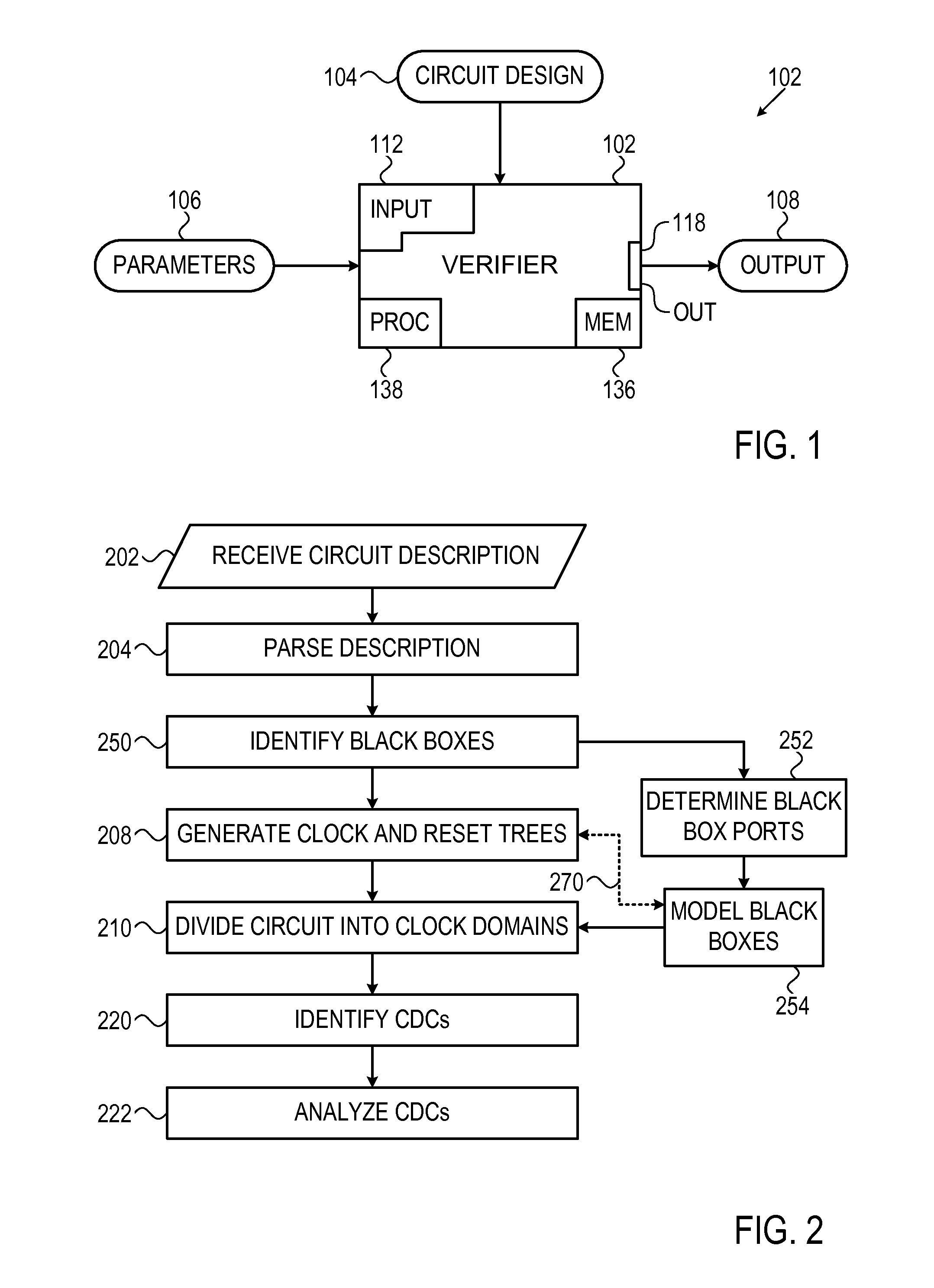 VLSI black-box verification