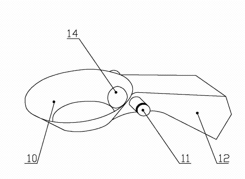 Gas mixed pressurization free-return bending water-saving toilet