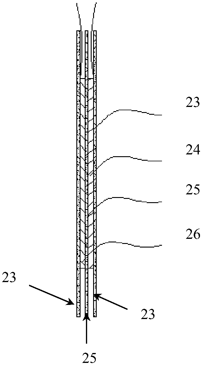 A lithium ion power battery with thermal runaway control function