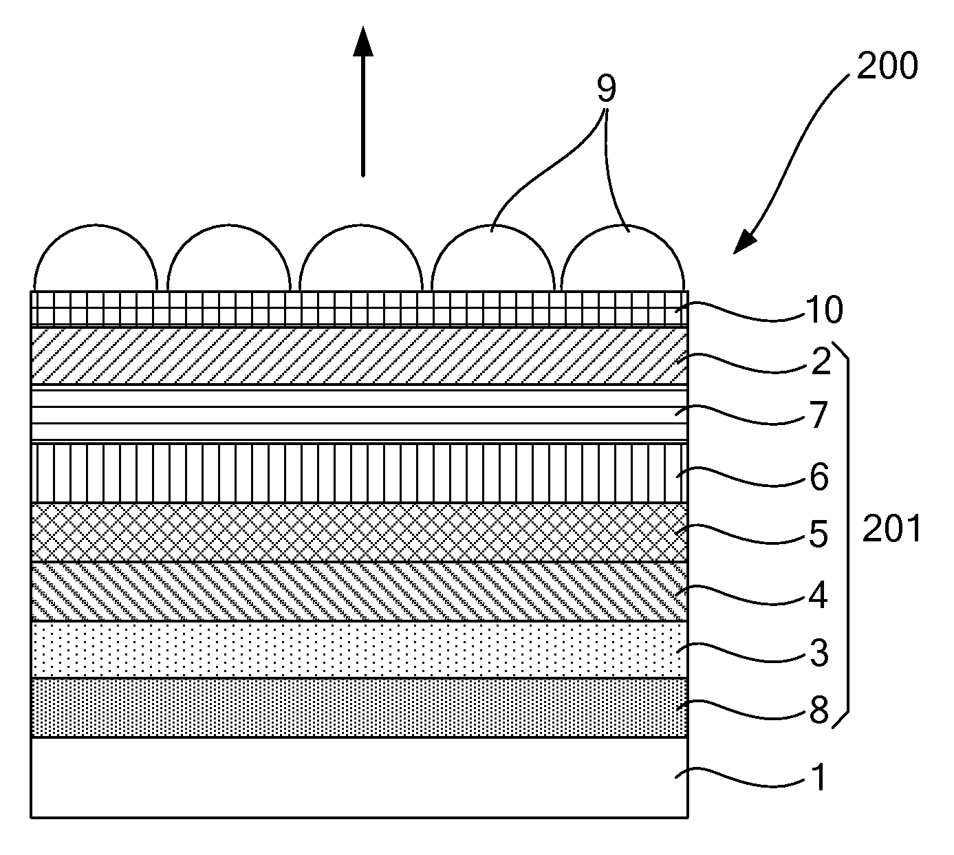 Organic el device and design method thereof