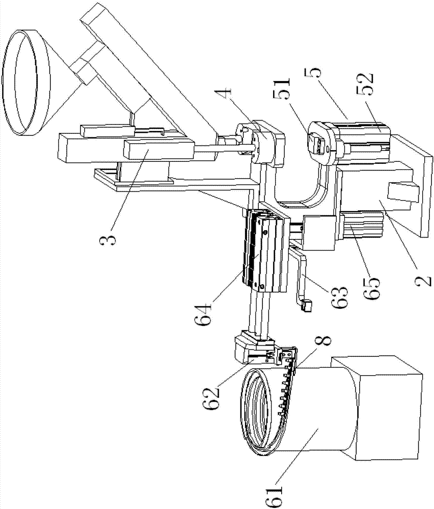 Method and device for bonding stud onto glass