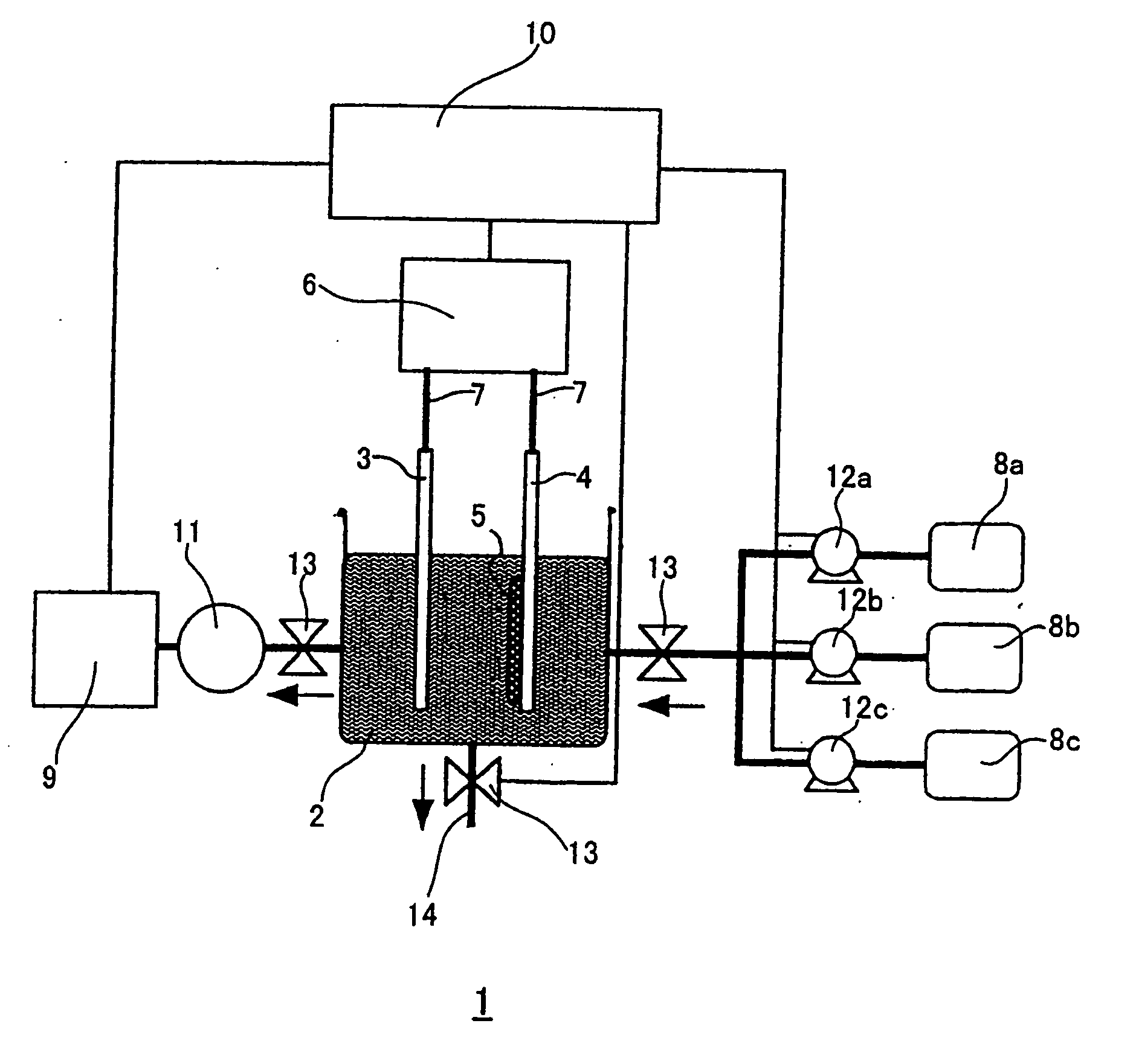 Method of forming a lead-free bump and a plating apparatus therefor