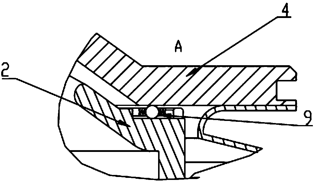 Floating target mechanism for radiation source