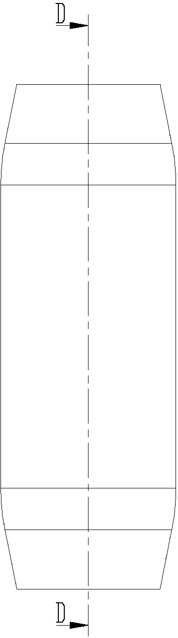 Temperature measuring rod