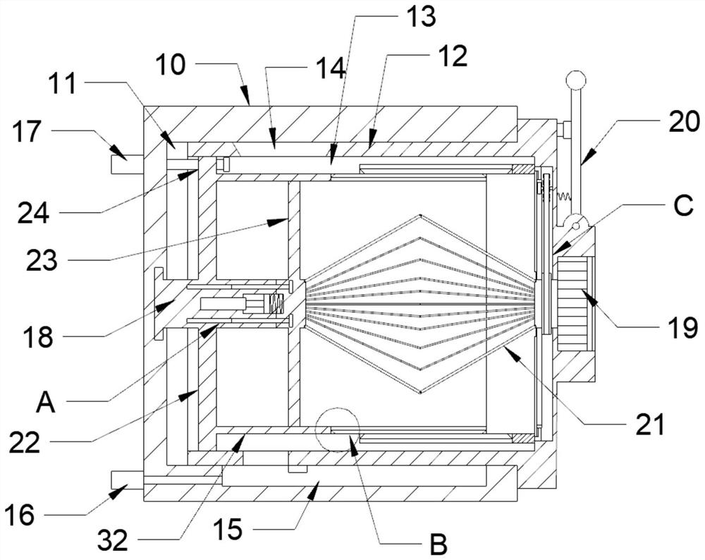 Efficient mute solid-liquid separation waste processor