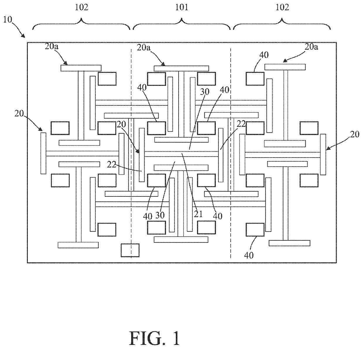 Stretchable organic light emitting diode display panel