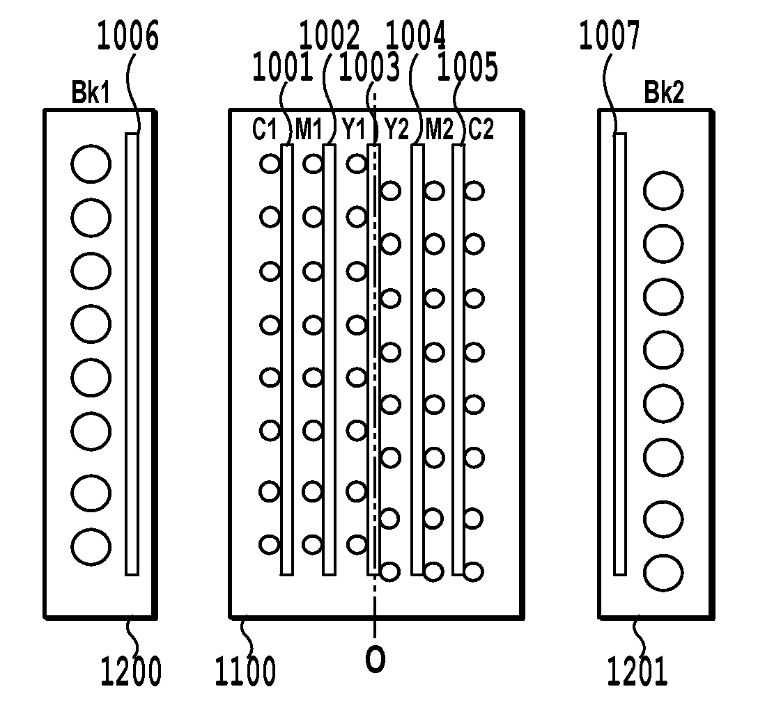 Ink jet print head and printing method and apparatus using the same